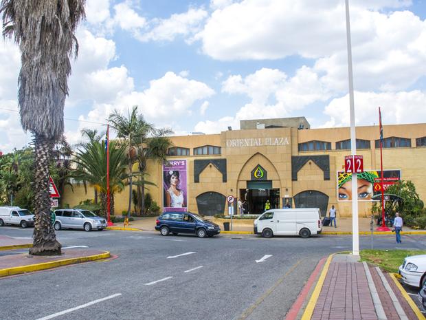 Oriental Plaza seen from Lilian Ngoyi Street